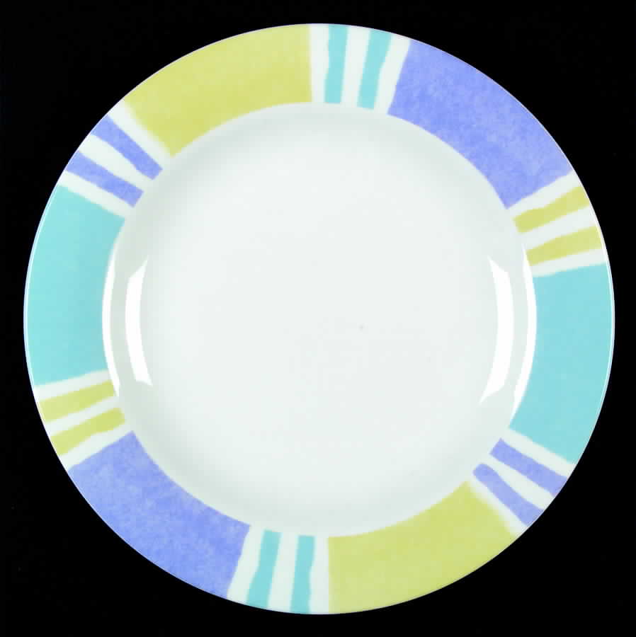 Candy Stripe Dinner Plate by Royal Doulton-1