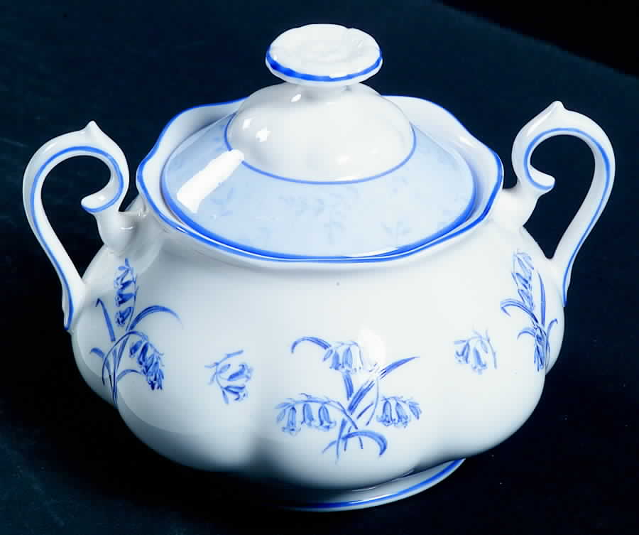 Bluebell Wood Sugar Bowl & Lid by Royal Albert-1