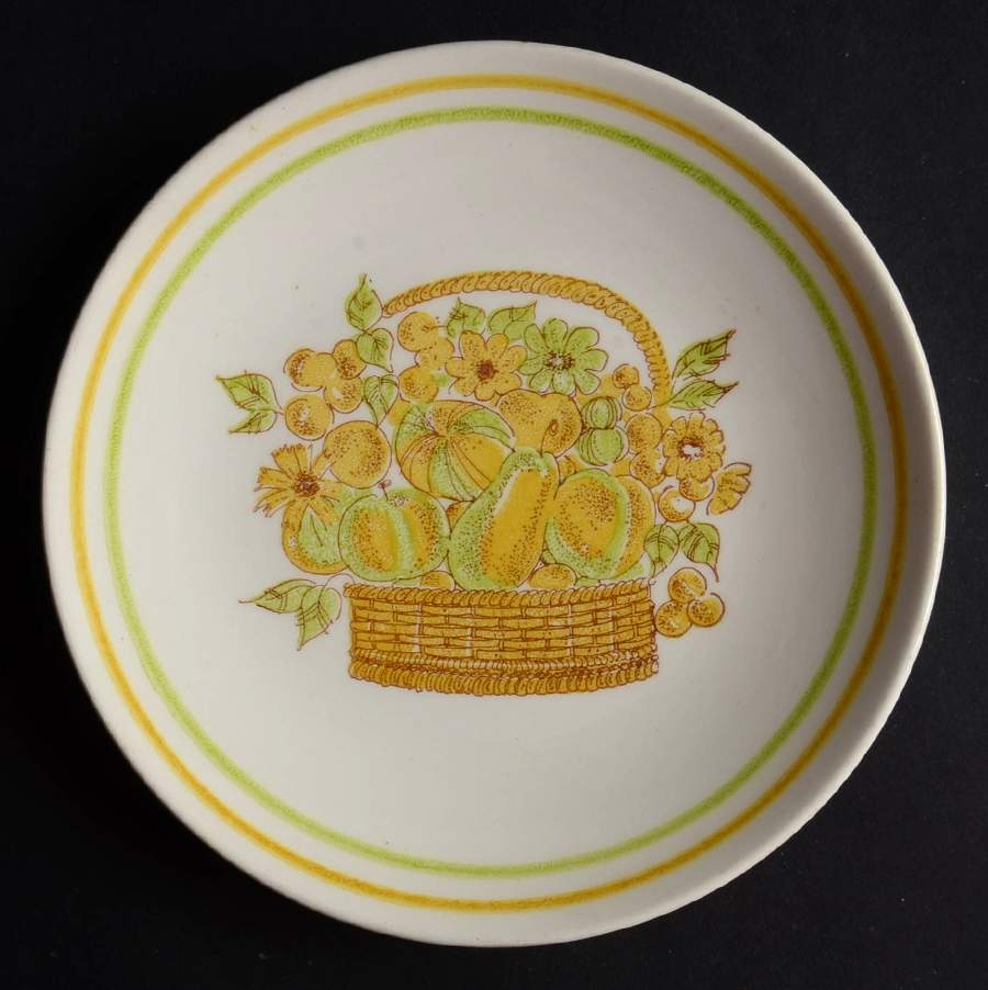 Fruit Basket Bread & Butter Plate by Ravenscroft-1