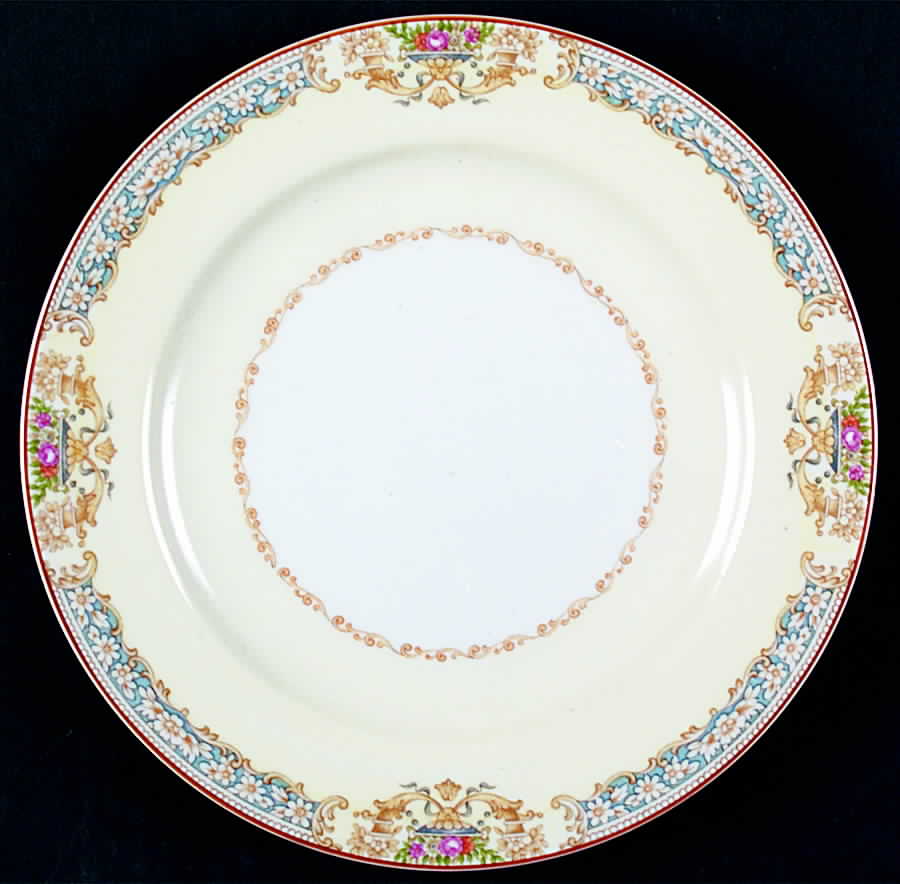 RO78 Salad Plate by Rose (Japan)-1