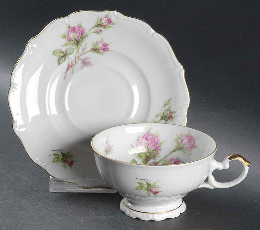 Rxh2 Footed Cup & Saucer Set by Retsch & Co-1