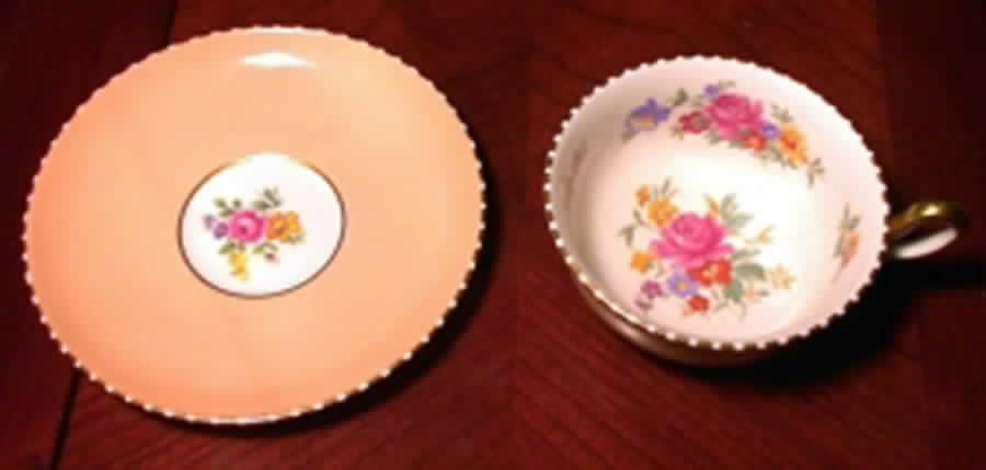 169a Flat Cup & Saucer Set by Royal Chelsea-1