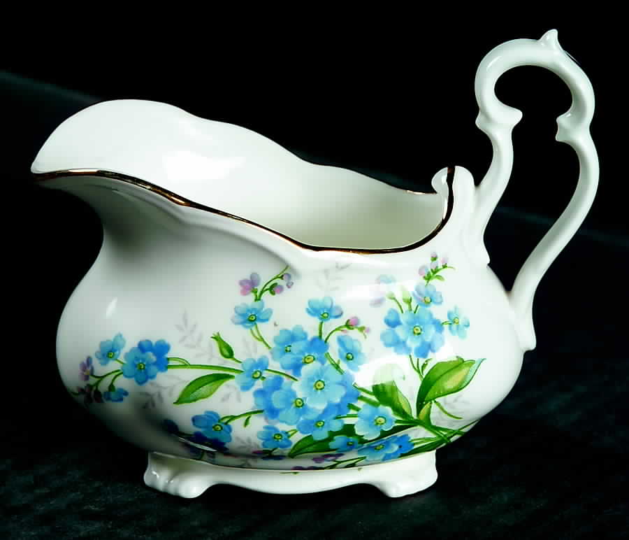 Forget Me Not (Victoria) Mini Creamer by Royal Albert-1