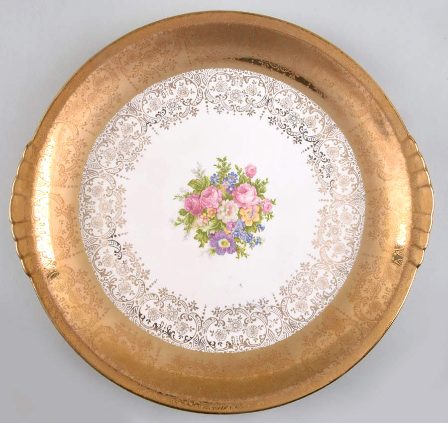 RYL193 Handled Cake Plate by Royal (USA)-1