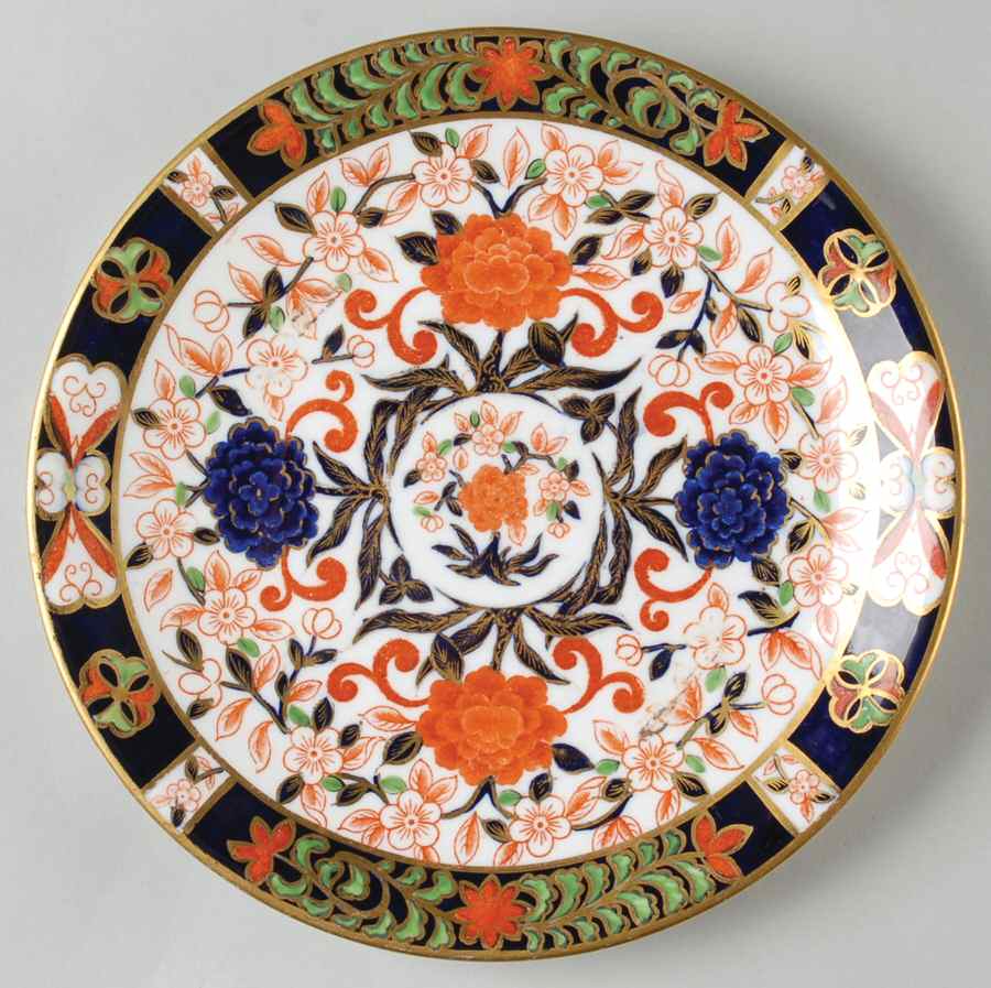 495 Cake Plate by Royal Crown Derby-1