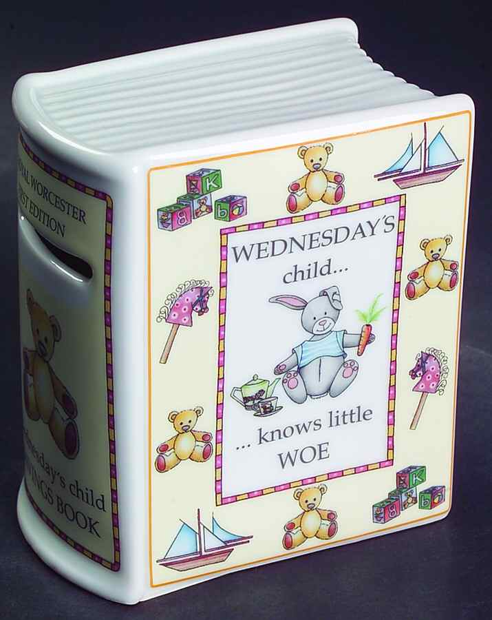 Days of The Week Bank by Royal Worcester-1