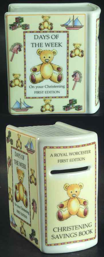 Days of The Week Bank by Royal Worcester-1