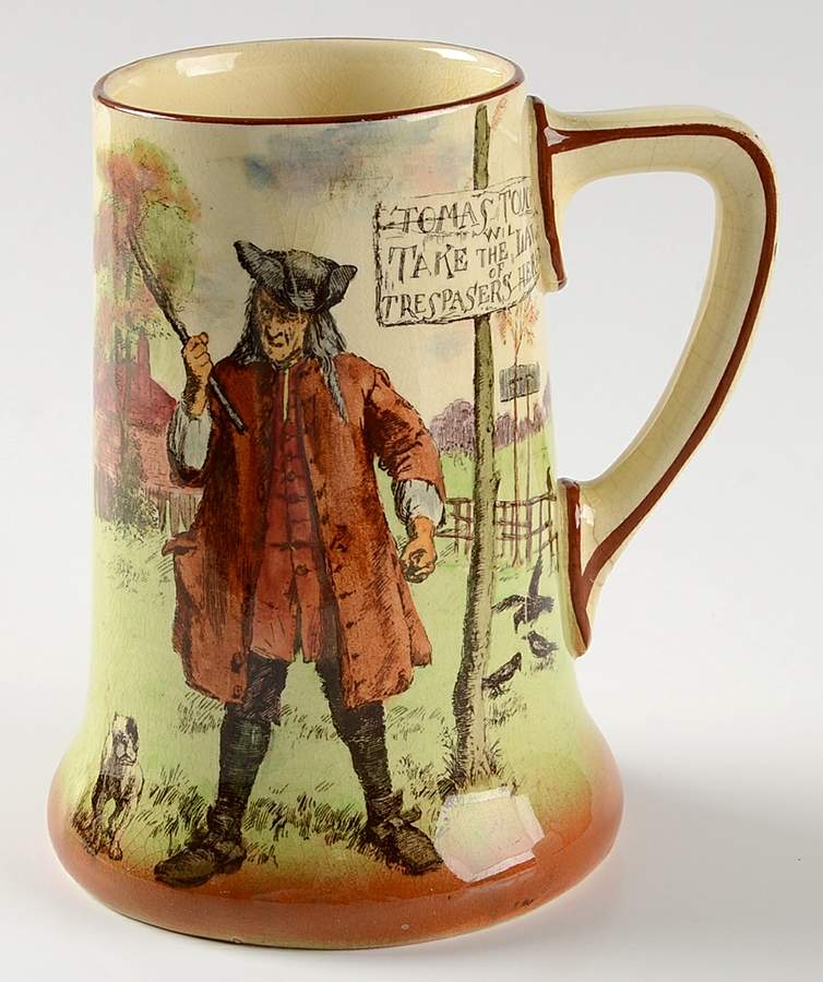 Sir Roger De Coverley Tankard by Royal Doulton-1