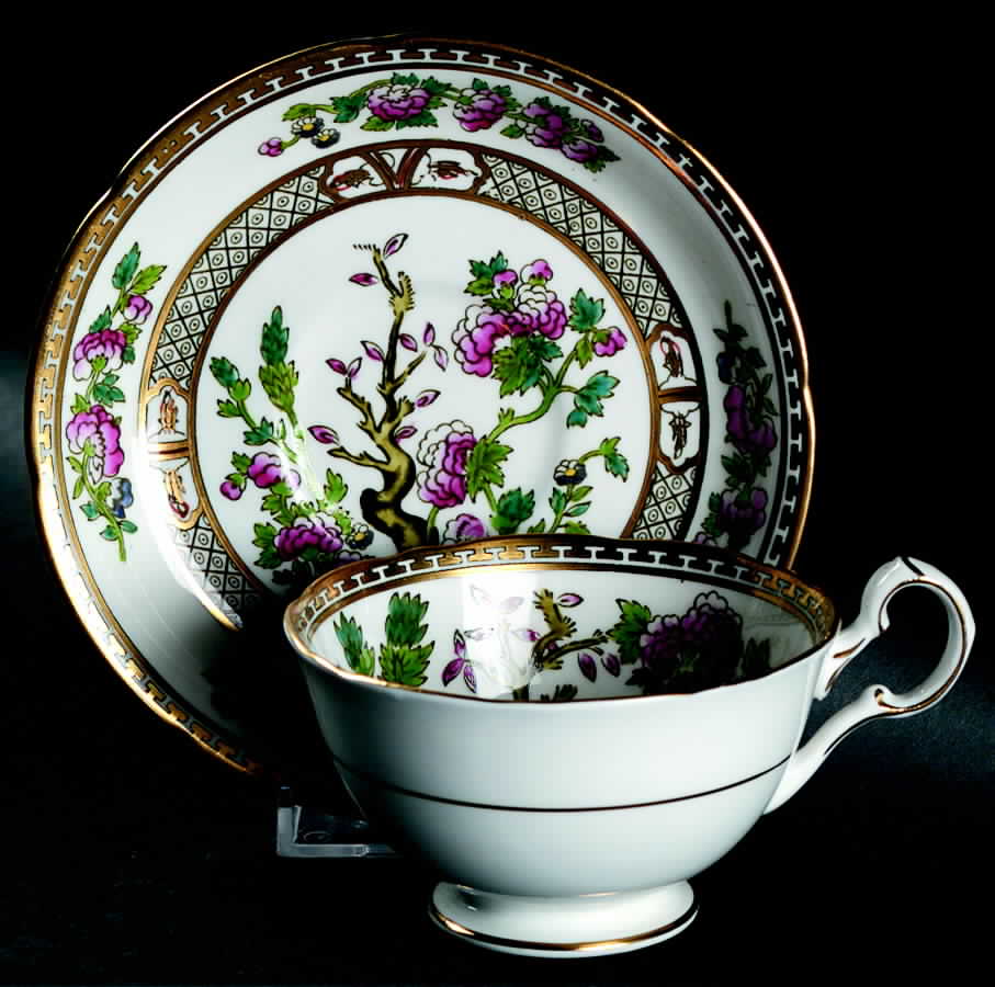K5544 Footed Cup & Saucer Set by Royal Grafton-1