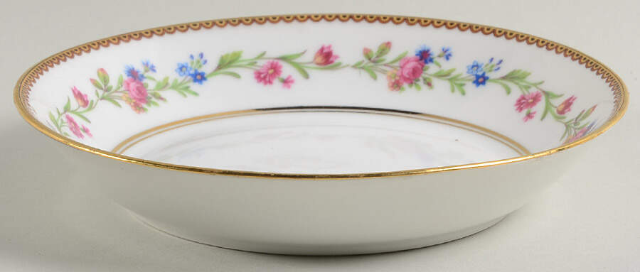 Country Flowers 9" Round Vegetable Bowl by Raynaud-1