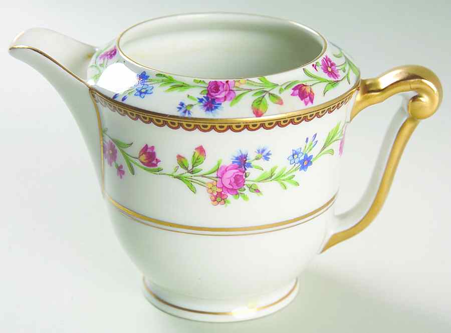 Country Flowers Creamer by Raynaud-1