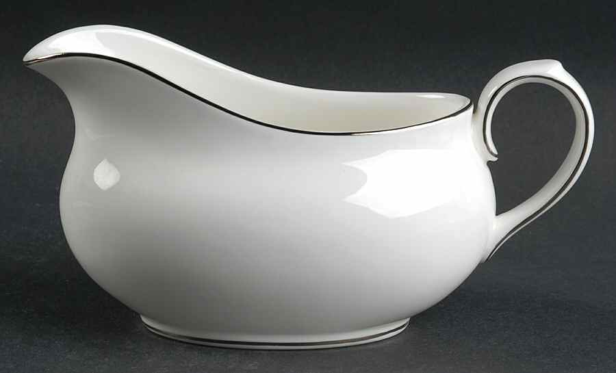 Langdale Platinum Gravy Boat by Royal Doulton-1