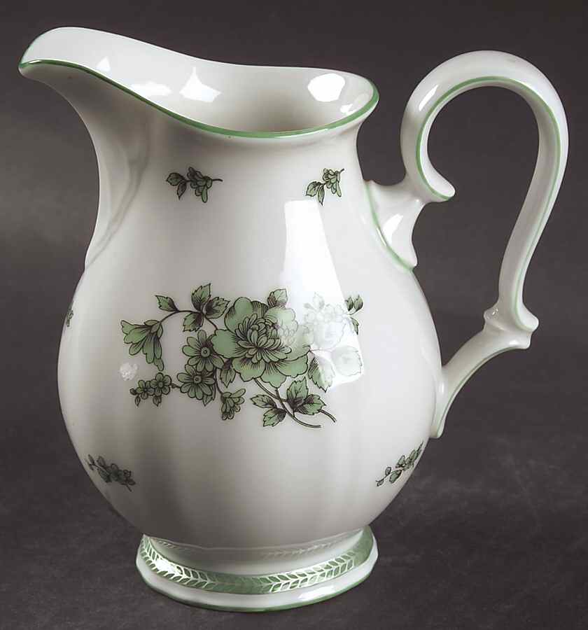 Green Bloom (Green Trim) Creamer by Rosenthal - Continental-1