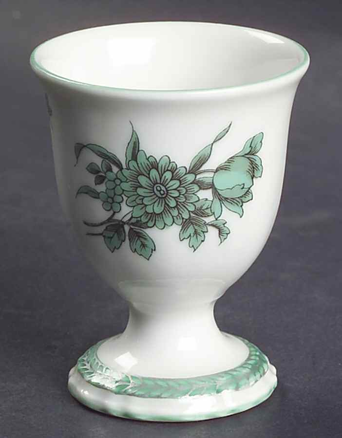 Green Bloom (Green Trim) Single Egg Cup by Rosenthal - Continental-1