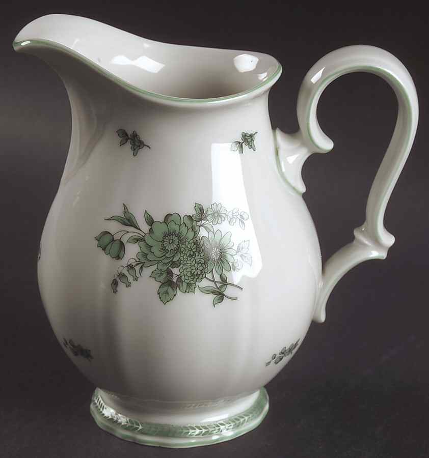 Green Bloom (Green Trim) 16 Oz Pitcher by Rosenthal - Continental-1