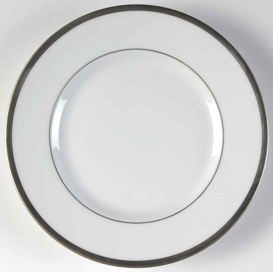 Fontainebleau Platinum (Verge) Bread & Butter Plate by Raynaud-1