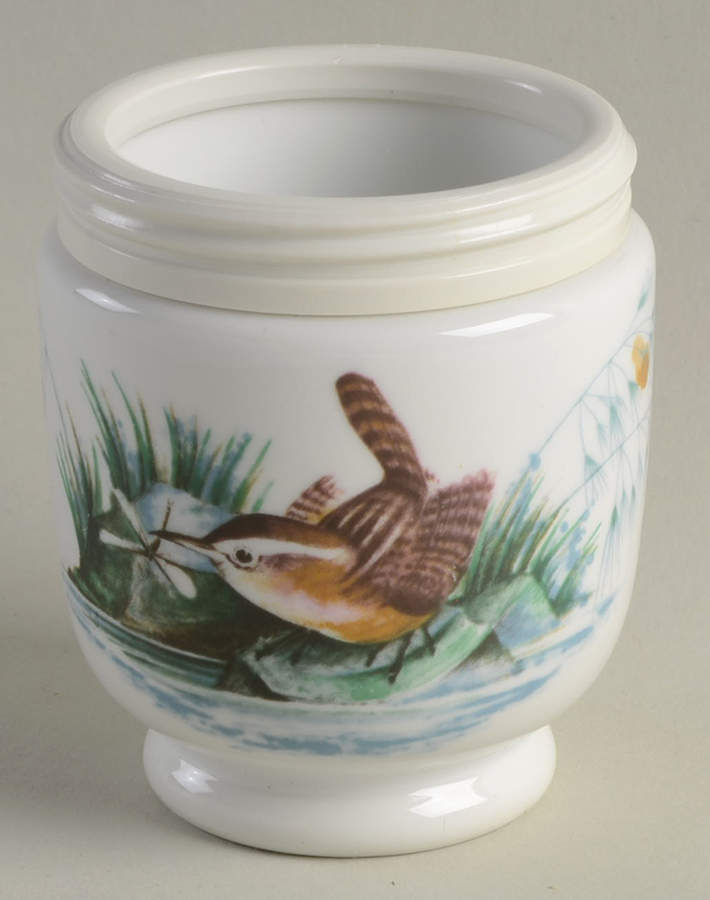 Birds King Size Egg Coddler No Lid by Royal Worcester-1