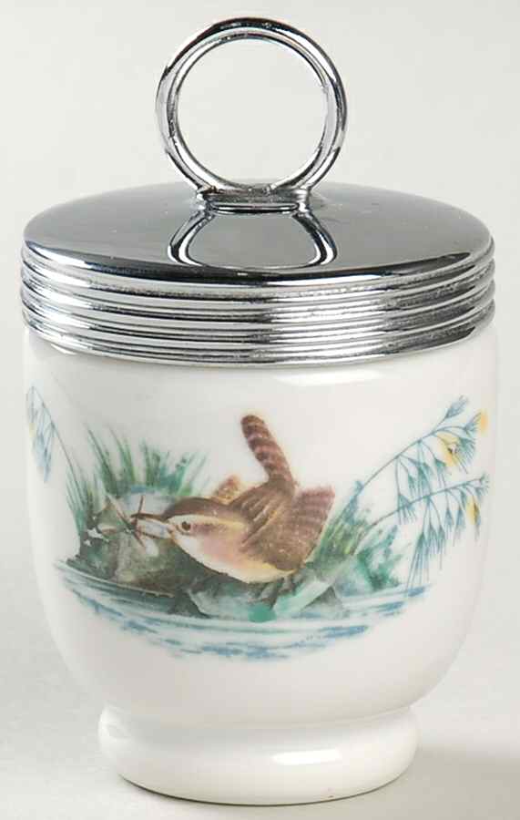 Birds Egg Coddler & Lid by Royal Worcester-1