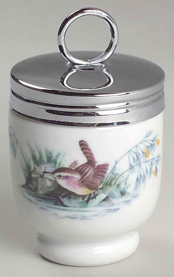 Birds Egg Coddler & Lid by Royal Worcester-1