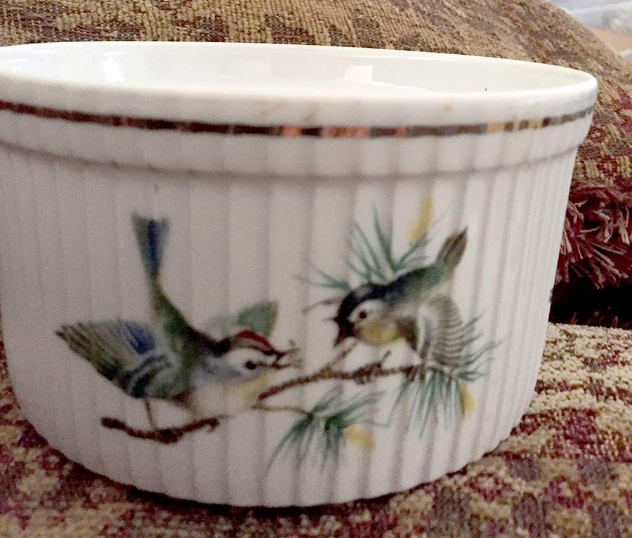 Birds 5" Souffle by Royal Worcester-1