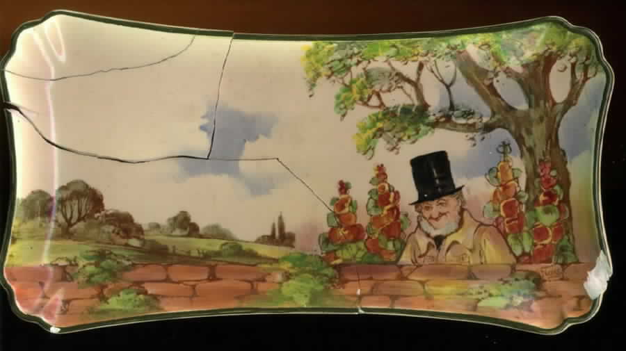Zunday Zmocks Large Sandwich Tray by Royal Doulton-1