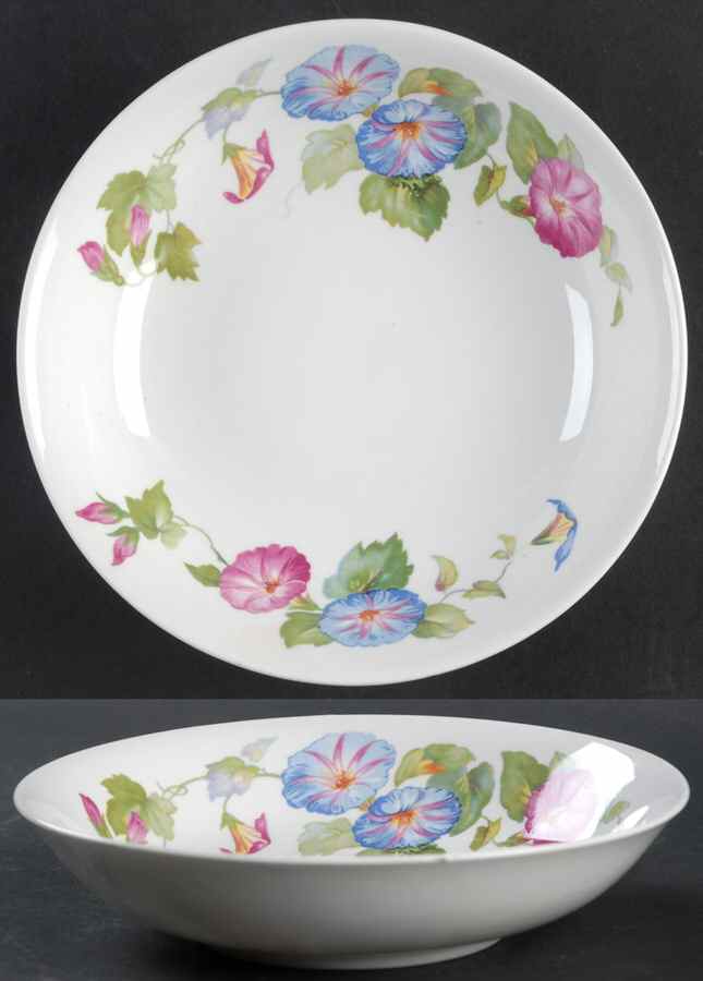 8373 (Flat Rim, Semi Scalloped Edge) Coupe Cereal Bowl by Samuel Radford-1