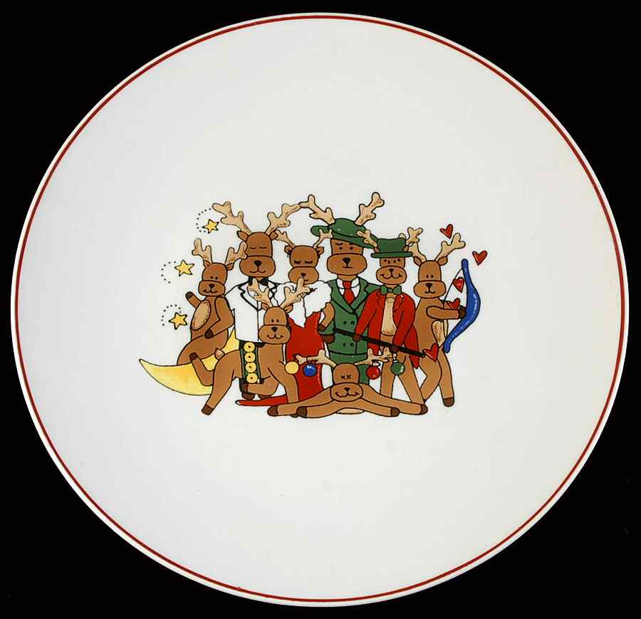 RAX1 12" Chop Plate (Round Platter) by Rainbow Mountain-1