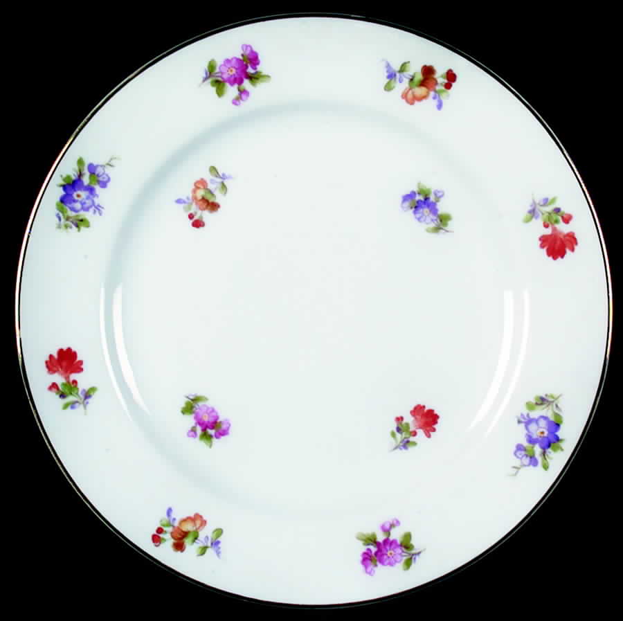 RO79 Salad Plate by Rose (Japan)-1