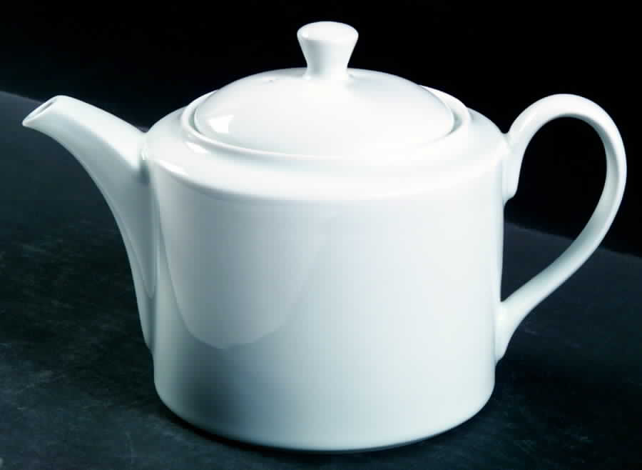 Gourmet (Smooth) Teapot & Lid by Royal Worcester-1