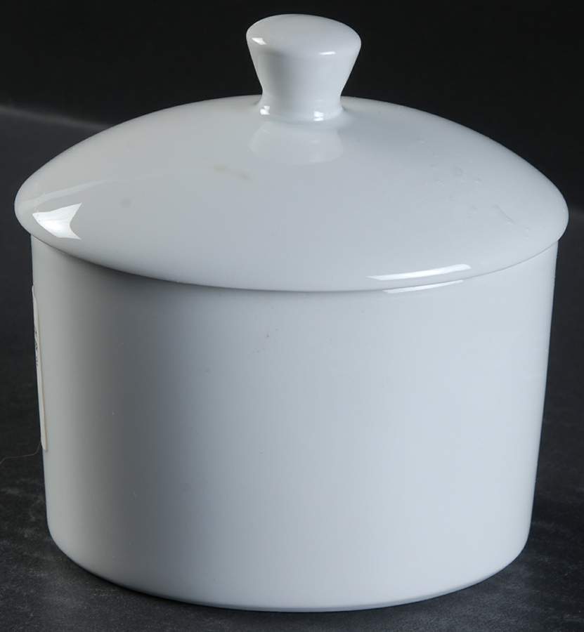 Gourmet (Smooth) Sugar Bowl & Lid by Royal Worcester-1