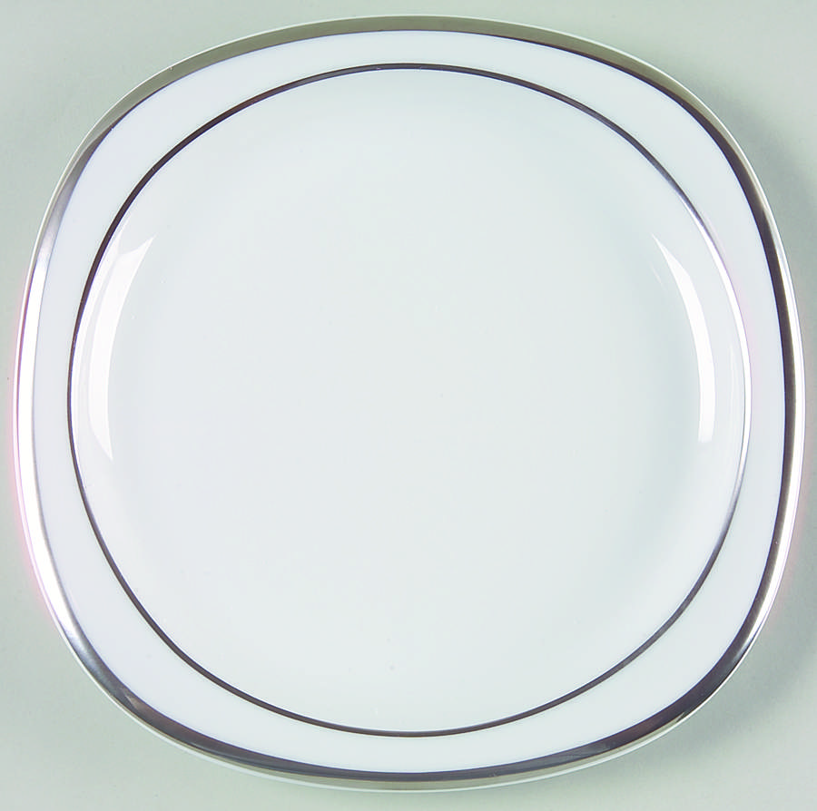 Suomi Platinum Salad Plate by Rosenthal - Continental-1