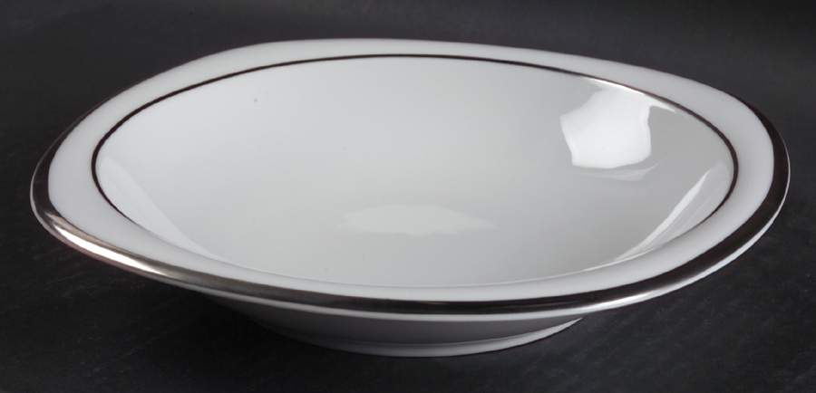 Suomi Platinum Rim Soup Bowl by Rosenthal - Continental-1