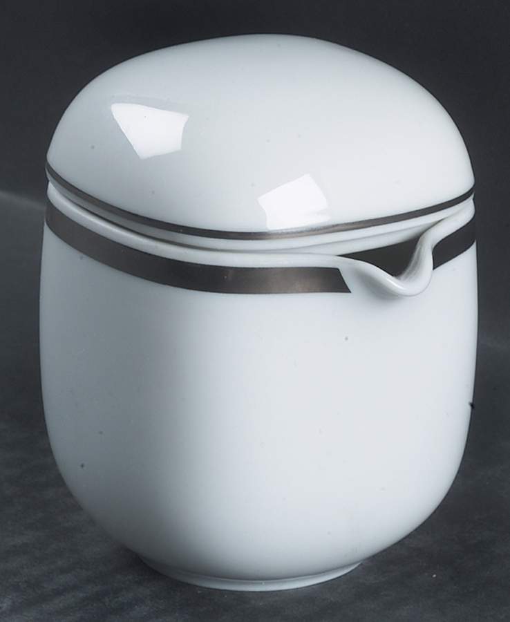 Suomi Platinum Creamer & Lid by Rosenthal - Continental-1