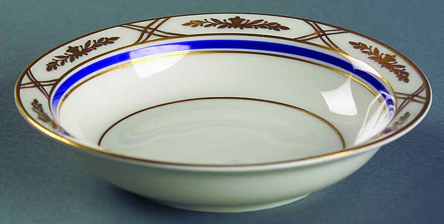 ROI51 Rim Fruit/Dessert (Sauce) Bowl by Royal Ivory (Czech, Germany)-1