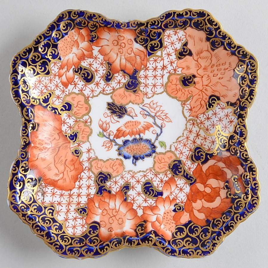 2444 5" Square Sweet Meat by Royal Crown Derby-1
