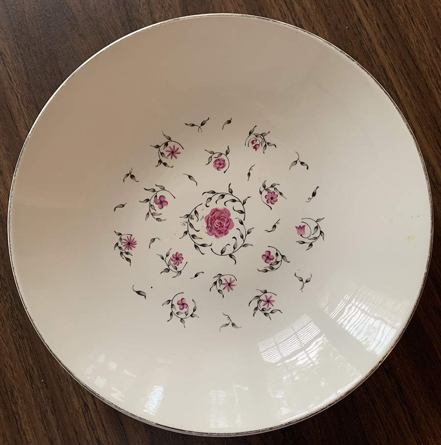 Chintz Dinner Plate by Royal (USA)-1