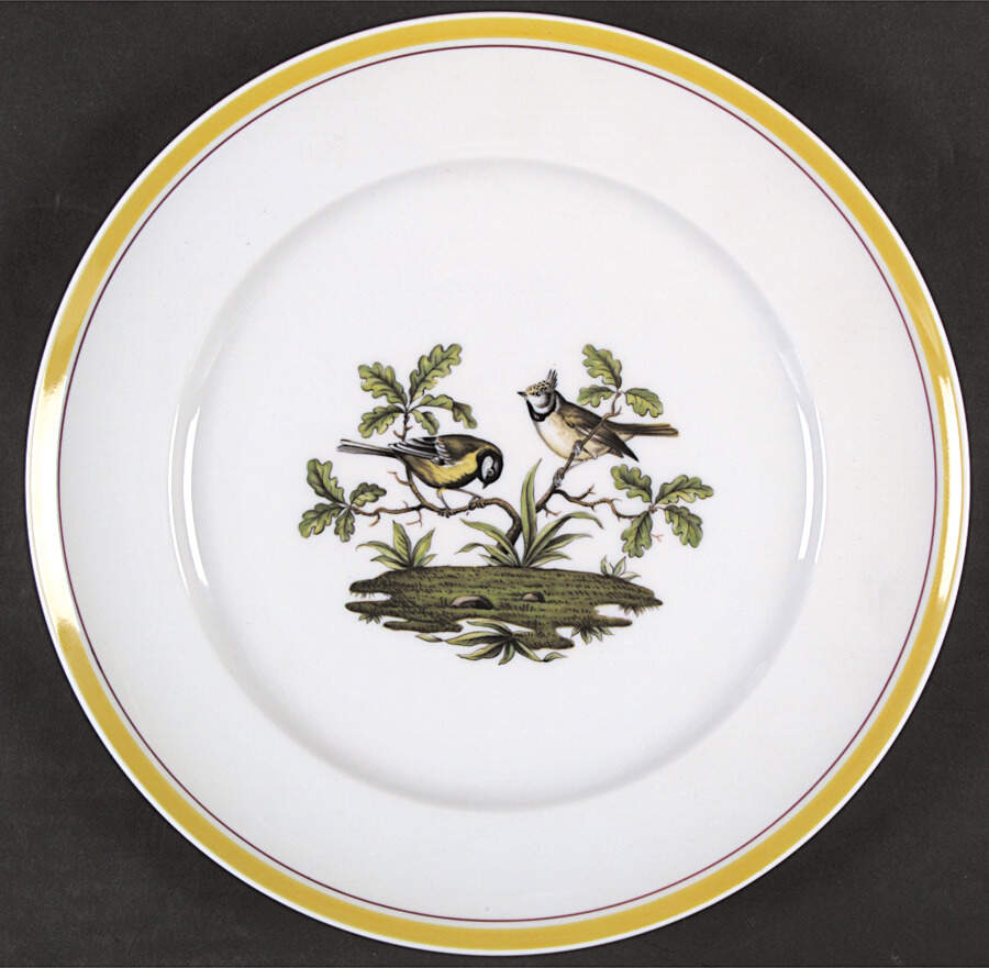 Bayreuth Birds Dinner Plate by Royal Bayreuth-1