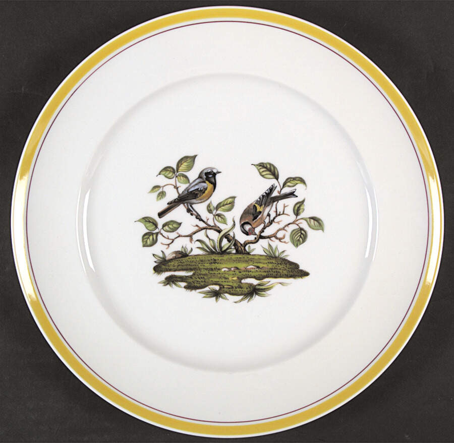 Bayreuth Birds Dinner Plate by Royal Bayreuth-1