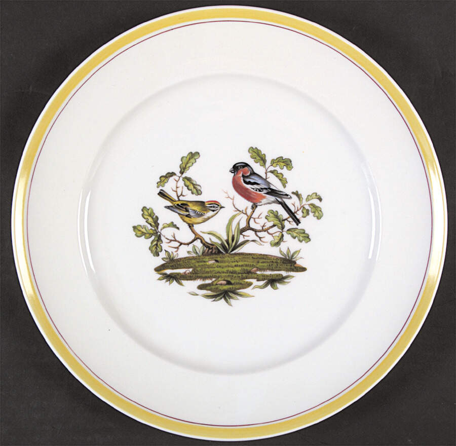 Bayreuth Birds Dinner Plate by Royal Bayreuth-1