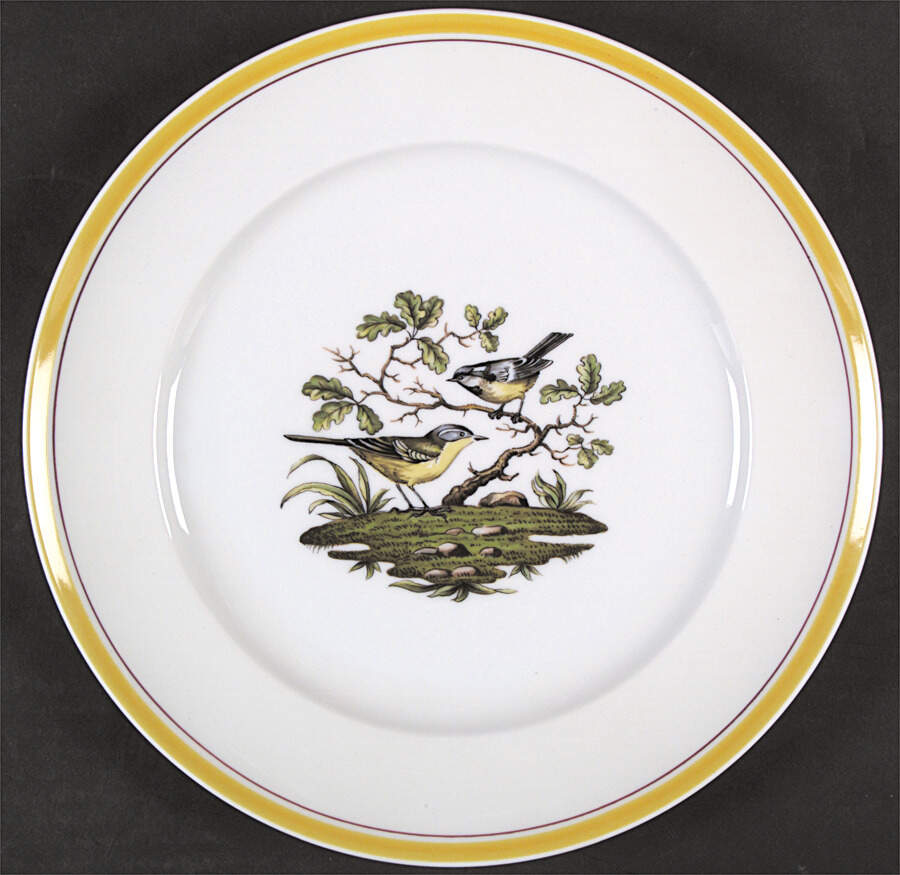 Bayreuth Birds Dinner Plate by Royal Bayreuth-1