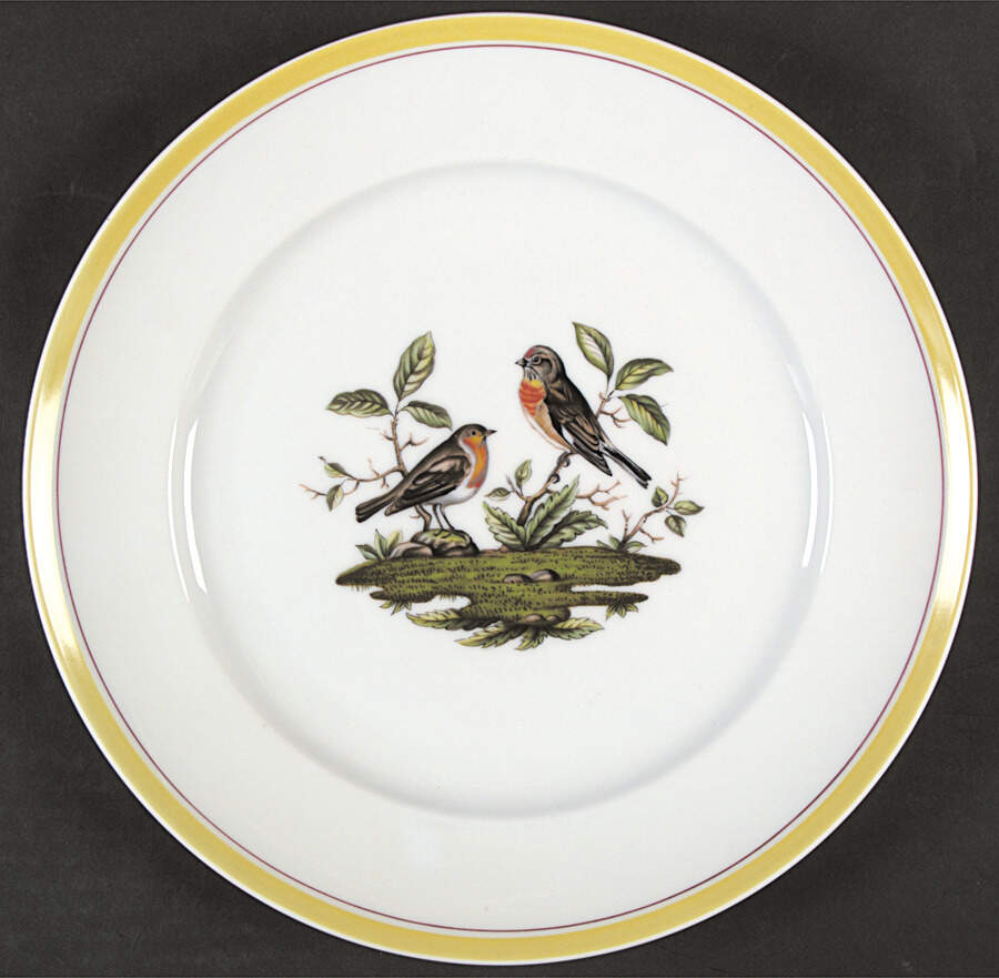 Bayreuth Birds Dinner Plate by Royal Bayreuth-1