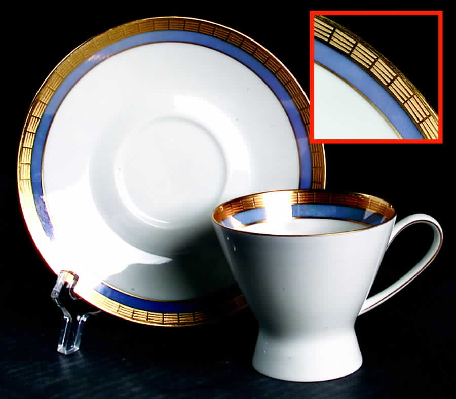 R1128 Footed Cup & Saucer Set by Rosenthal - Continental-1