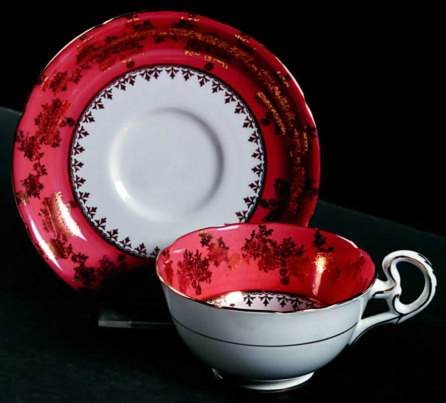6679 Footed Cup & Saucer Set by Royal Grafton-1