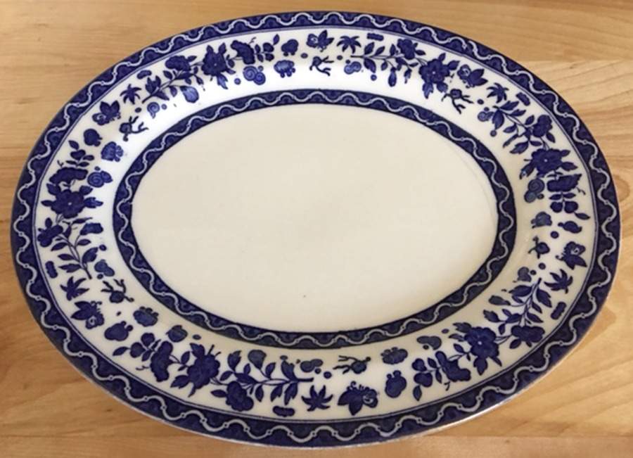 Clifton 14" Oval Serving Platter by Royal Doulton-1