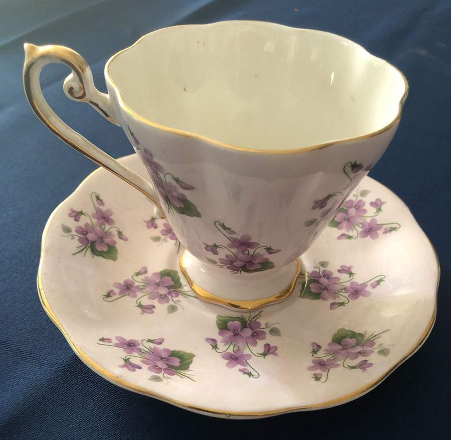 RSD38 Footed Cup & Saucer Set by Royal Standard-1