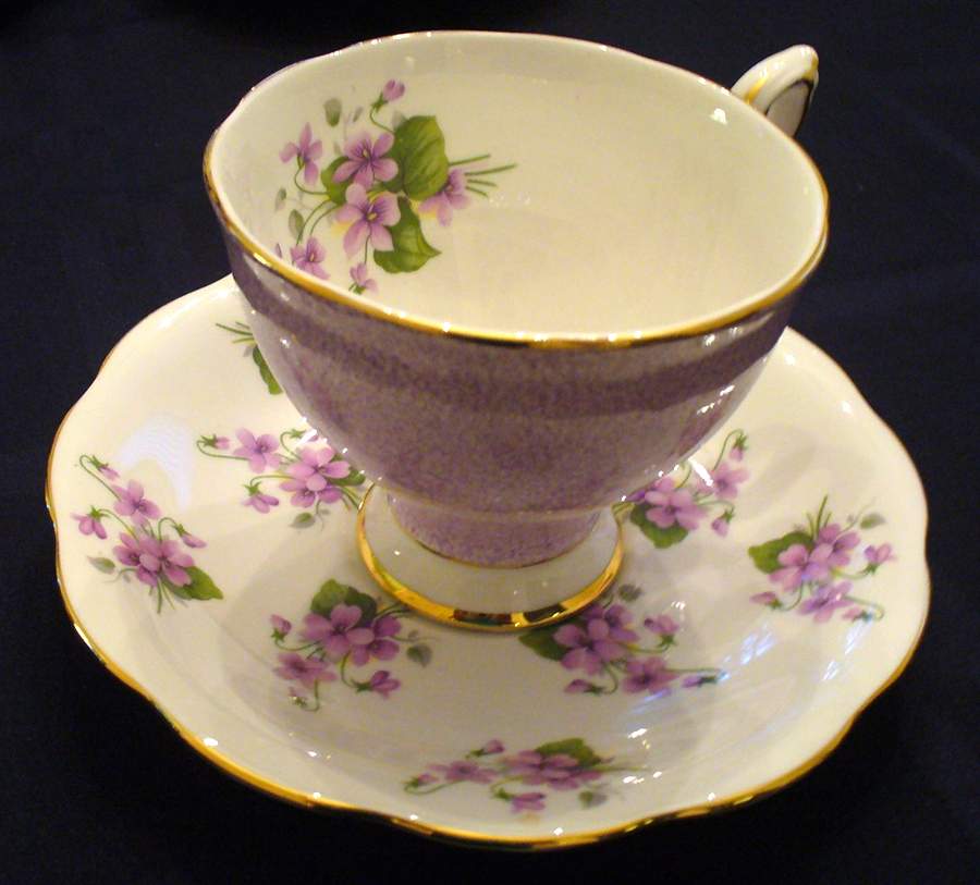 RSD38 Footed Cup & Saucer Set by Royal Standard-1
