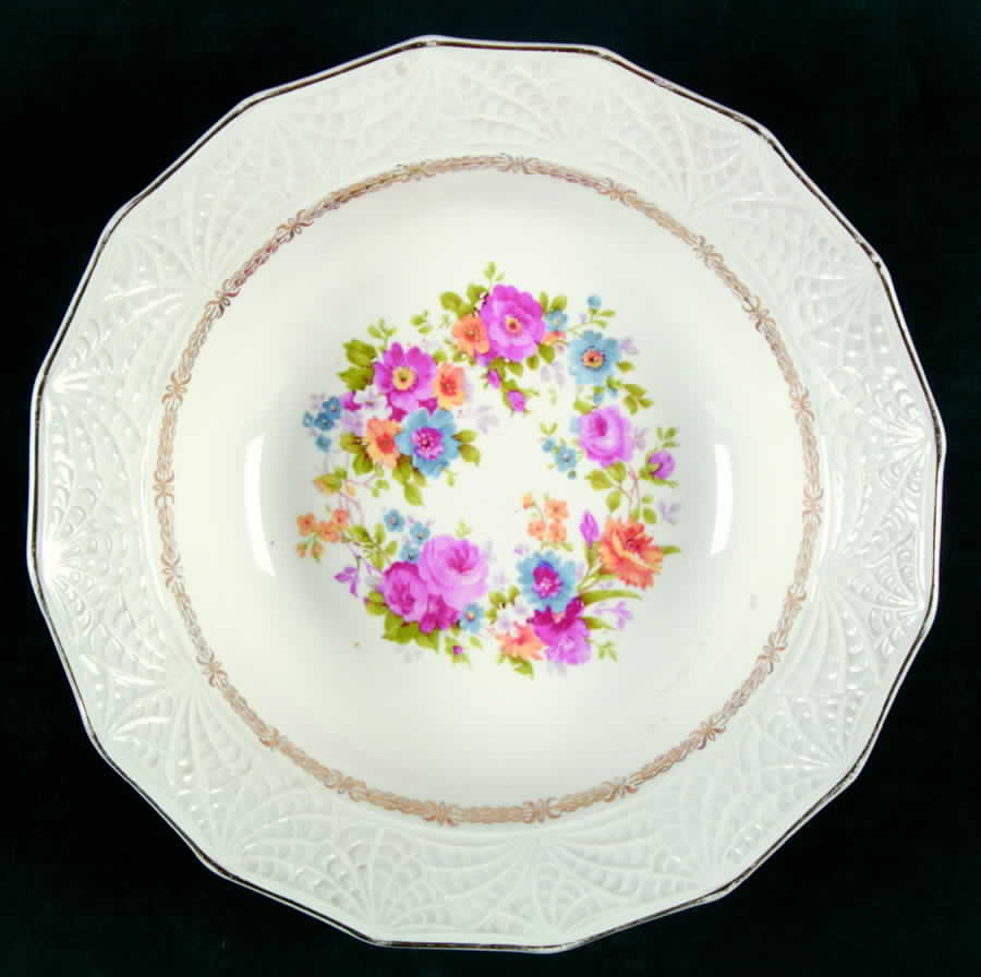 Coronet 8" Round Vegetable Bowl by Royal (USA)-1