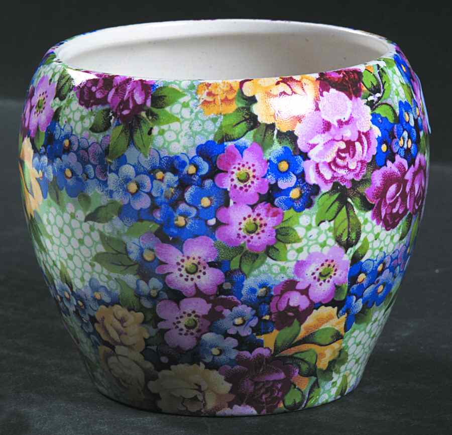 Julia (Post 1964, White Background, No Trim) Jam/Jelly No Lid by Royal Winton-1