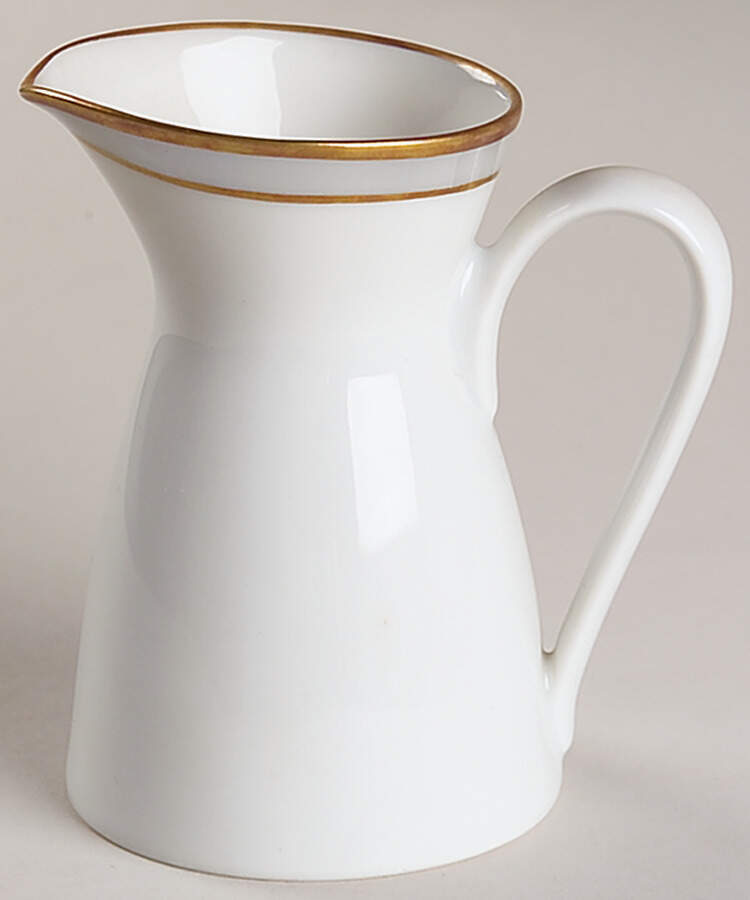 Gala Grey (Gold Trim, Linear) Mini Creamer by Rosenthal - Continental-1