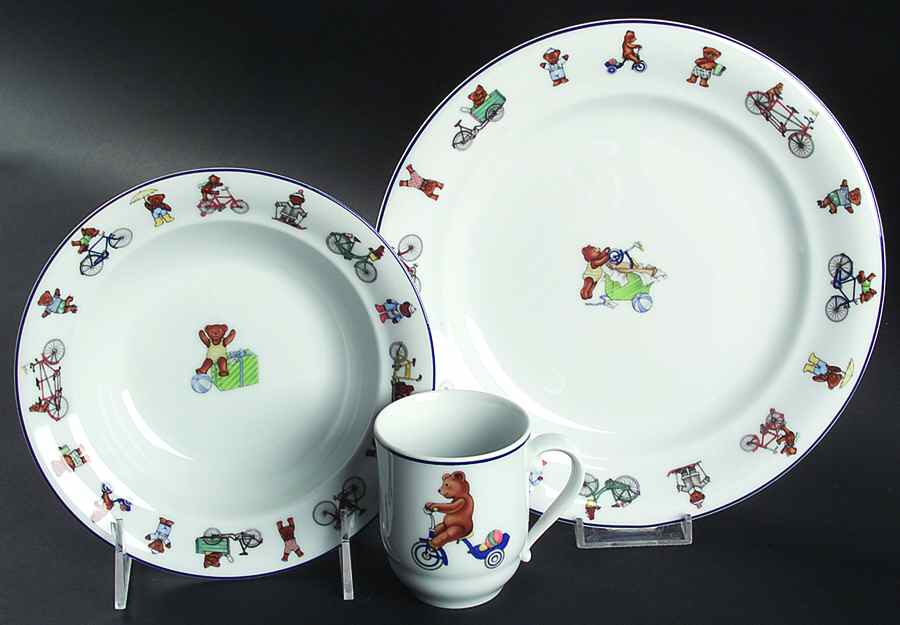 Julius Blue (3 Piece) Child's Set by Royal Copenhagen-1